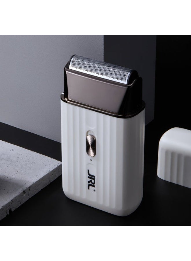 JRL Professional Onyx SF Pro Shaver | Compact Cordless Foil Shaver with Soft-Touch Ergonomic Design | Close, Smooth & Irritation-Free Shave | Long Battery Life | SH2301-White - Image 4